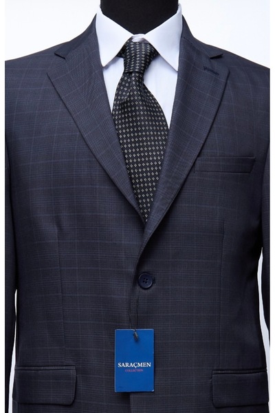 Generic Brand Costum bărbat 2 piese elegant