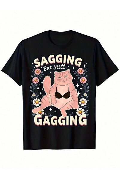 799 تي شيرت نسائي بطباعة "Sagging But Still Gagging Raunchy Dirty Gag"، 100% ...