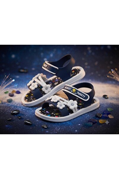 VELORA Minik Adımlar Navy Blue Boys/Girls Petite Character Ultra Light Anatom...