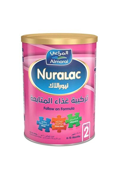 NURALAC حليب رقم. 2 من 6 إلى 12 شهرًا - 900 جرام