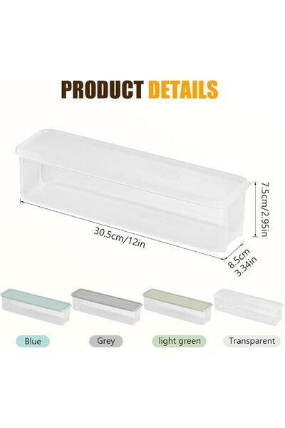 KASTWAVE Food Storage Containers, Airtight Stackable Durable BPA-Free Crisper...