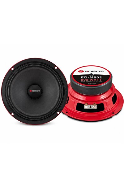 Edison ED-M802 8" (20 cm) Midrange Hoparlör 120W RMS 1.3" VC 4 Ohm