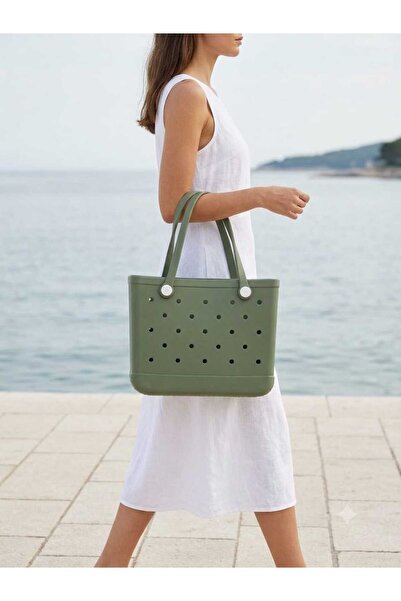 E evalupe Women's Beach Bag – Perforated Eva Material – Water Resistant – Sui...