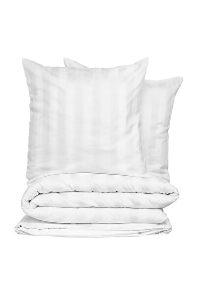 Atmosphera Set lenjerie de pat 3 piese "Isadora" - Alb, 240x220 cm