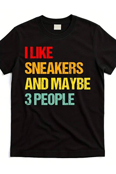 23ERVA I Enjoy Sneakers Perhaps Three Individuals T-Shirt. Same Design Both M...