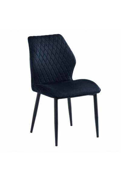 N.zone Modern Luxury Dining Chair with Diamond Pattern Tufted Fabric Upholste...