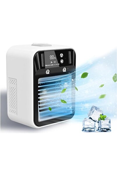 STARSTAR Air Cooler - Mini Air Cooler with Misting - Portable USB Table Fan w...