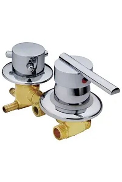 STARSTAR Luxury retro all-stainless steel and brass shower faucet, shower mix...