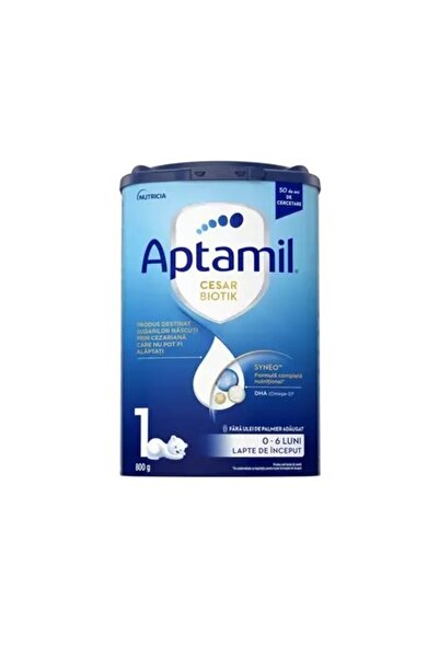 Aptamil Lapte praf CesarBiotik 1, 0-6 luni, 800 g,