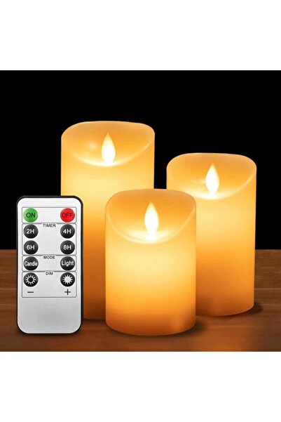 Morvena Picks Lumanari LED - Conuri LED, Conuri LED Cu Flacari Unduitoare Foa...