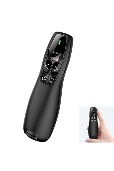 Morvena Picks Prezentator wireless, ergonomic, pentru prezentari pe laptop, p...