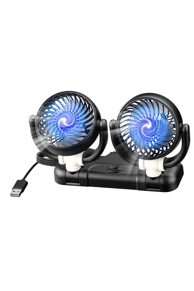 Morvena Picks Ventilator auto alimentat prin USB de 5 V, ventilator USB, vent...