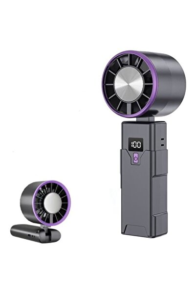 Morvena Picks Ventilator portabil reîncărcabil, 5 setări de viteză a vântului...