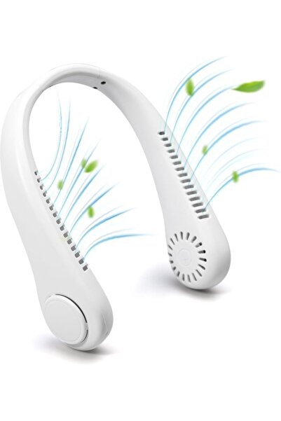 Morvena Picks Ventilator portabil pentru gât, ventilator portabil reîncărcabi...