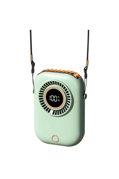 Morvena Picks Ventilator portabil pentru gât Suport cu șnur reglabil USB Mini...