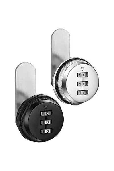 STARSTAR A set of 2 mailbox locks, combination locks, suitable for 25mm mailb...
