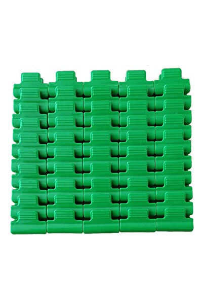 STARSTAR 50-pack 11mm plastic greenhouse mesh tunnel clamps and film pipe cli...