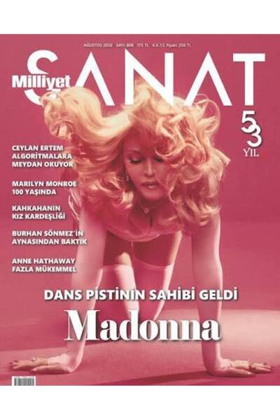 Milliyet Yayınları Milliyet Sanat Dergi 808.Sayı Ağustos 2026