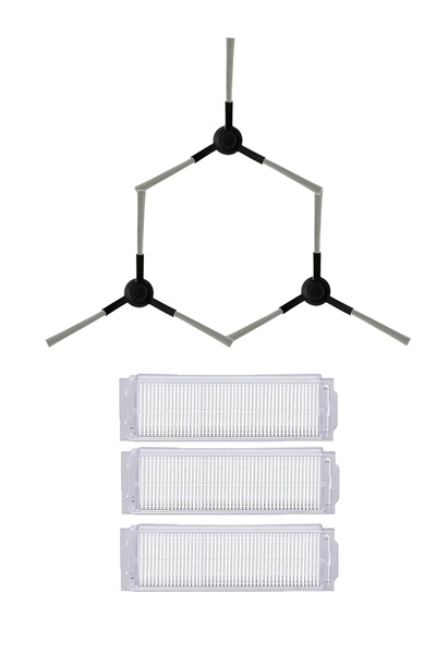 LİN GRUP Set de 6 piese de schimb compatibile cu aspiratorul robot Xiaomi Vac...