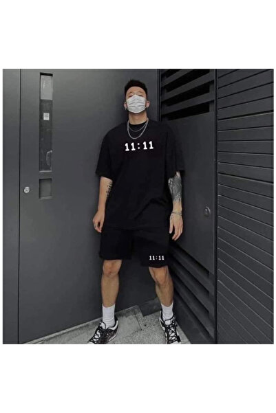 bellanova Unisex Printed T-Shirt and Shorts Set