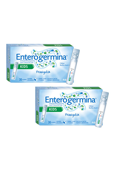 Enterogermina Kids 5 ml 30 Flakon Çoklu Adet 2 Li Paket