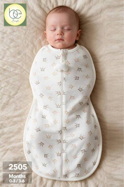 BEGİ 1.0 Tog 0-6 Months Baby Swaddle Sleeping Bag 2705