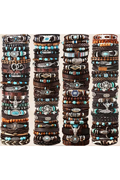 Genenic 36 pcs Unisex Bracelet Set
