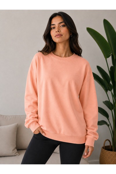 herkesemoda Seasonal Crew Neck Sweatshirt