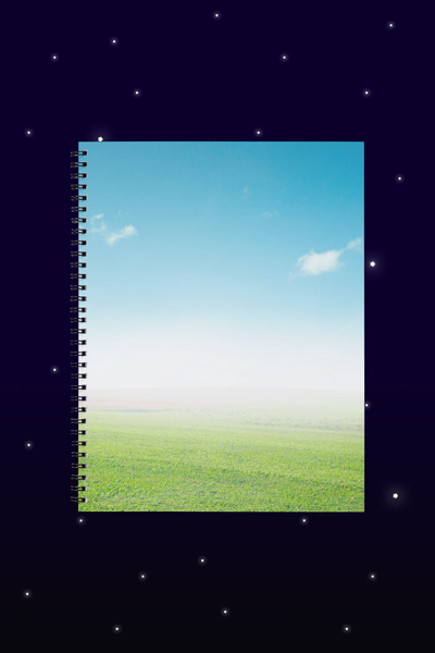 MANZARA -BASKILI TASARIM DEFTER
