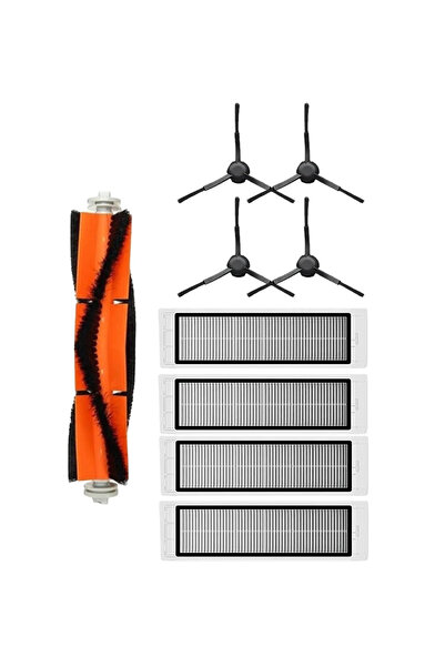 LİN GRUP Set de 9 piese de schimb compatibile cu aspiratorul robot Xiaomi Vac...