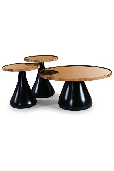 Veni Home Style Set Yuvarlak Orta Sehpa