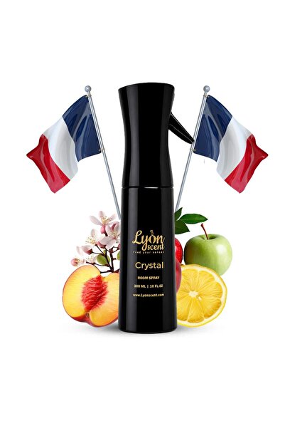 Lyon Scent Fabric/Room Spray (CRYSTAL) 300ml, luxurious fragrance for your sp...