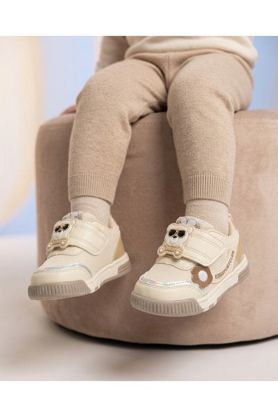 BURUNİ Rocky Cheerful Baby First Step Shoes |   Orthopedic Air-Permeable Sound-Absorbing Sole Casual Shoes