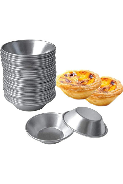 STARSTAR 24-piece pancake molds, mini cake and tart molds, dessert molds, tin...