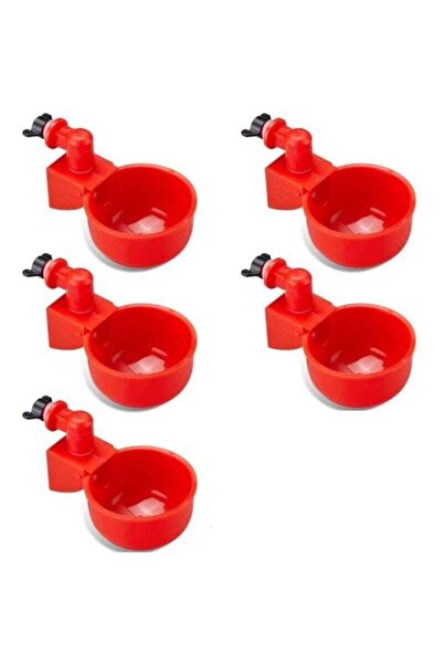 STARSTAR set of 5 automatic poultry drinkers - suitable for chickens, ducks, ...