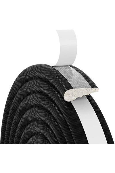 STARSTAR Sealing strip - Weatherproof - Self-adhesive - Black - Sound insulat...