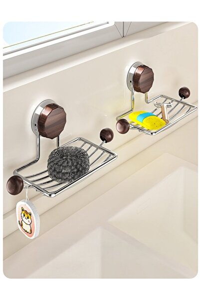 STARSTAR 1 item - Soap holder with suction cup - With mounting bracket - Bath...