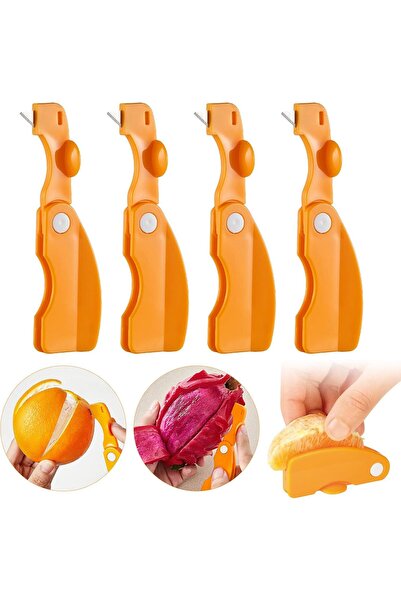 STARSTAR Universal Peeler, 8 Pieces, Orange Peeler, Lemon Peeler, Citrus Frui...