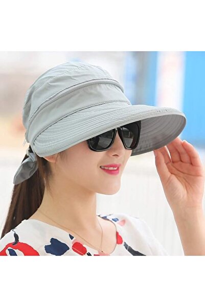 STARSTAR Women's sun hat, zip-up beach hat summer wide brim sun cap, detachab...