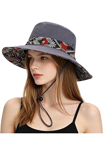 STARSTAR Women's sun hat, jungle hat, universal size, UV protection, foldable...