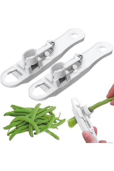 STARSTAR 2 Pcs All-Purpose Green Bean Slicer & Cutter - Multifunctional Strin...