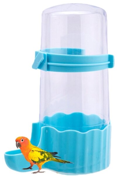 STARSTAR Small animal water bottle - Plastic cage feeder - Bird waterer - Sui...