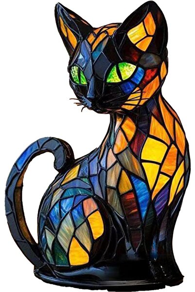 STARSTAR Cat-shaped Night Light, Cat-shaped Desk Lamp, Retro Desk Lamp, Retro...