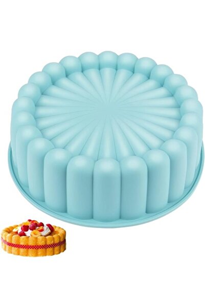 STARSTAR Robust silicone cake pan - 8 inch round 20cm for everyday baking – s...