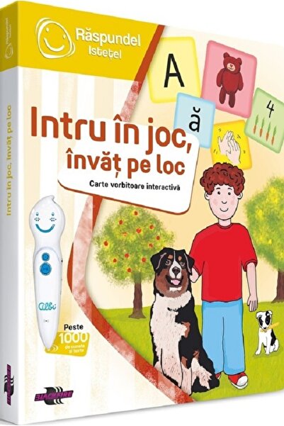 Albi Carte interactiva: Raspundel Istetel. Intru in joc, invat pe loc