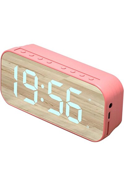 STARSTAR Digital Clock - Alarm Clock Radio - Bedroom Desk - Mirror Display - ...