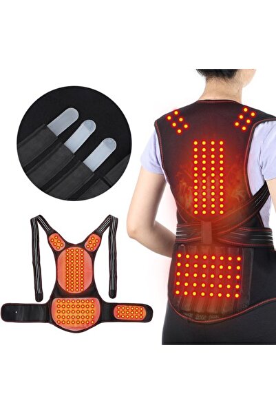 STARSTAR Self-Heating Back Support Belt - 108 Magnets - Posture Corrector - B...