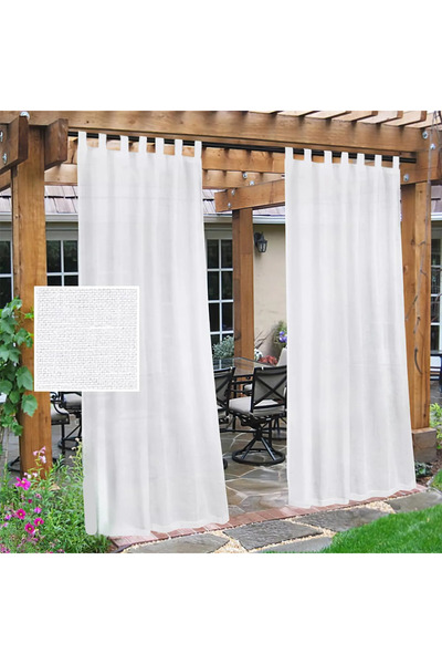 STARSTAR Waterproof outdoor curtains, suitable for patios, allow light in, en...