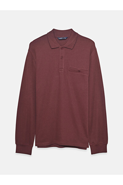 LC Waikiki Polo Neck Long Sleeve Men's Sweatshirt