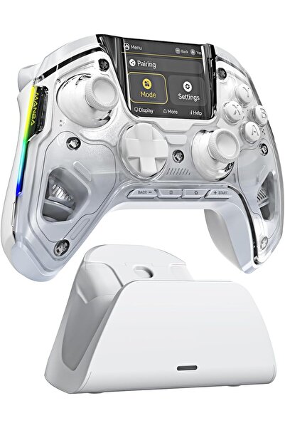 FIEHDUW Controler wireless cu programare, afișaj interactiv, butoane cu micro...